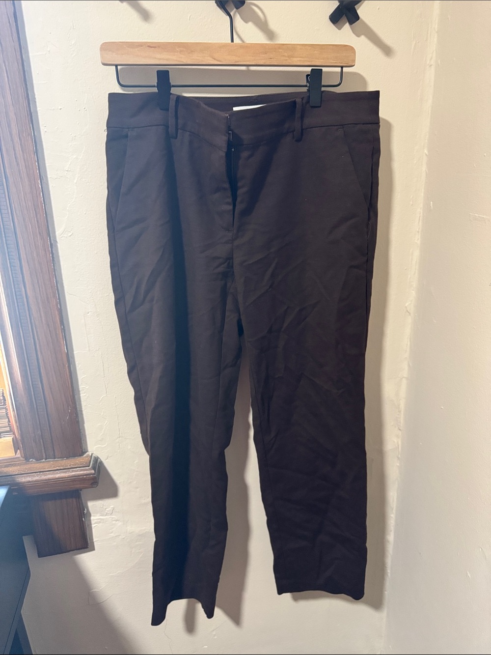 LOFT Women’s Dark Brown Dress Pants - Straight Leg